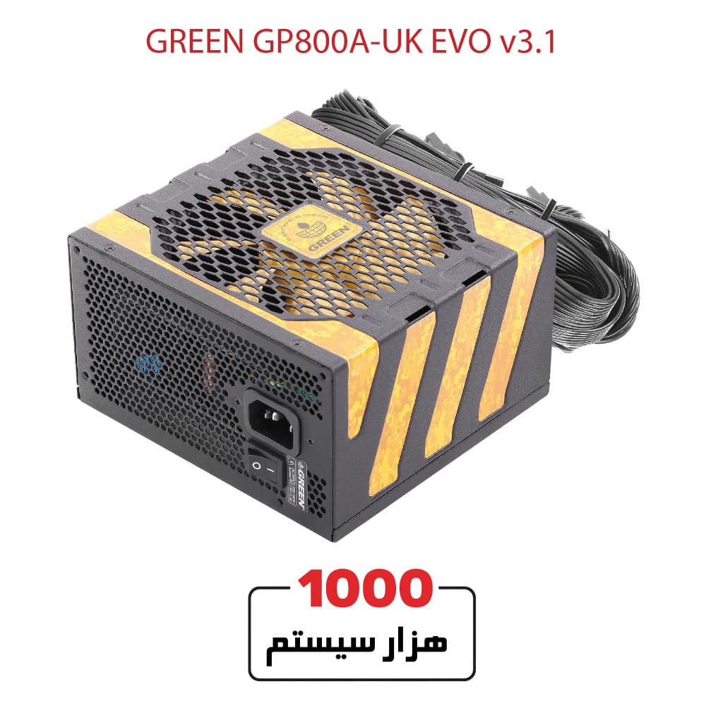 GREEN POWER-CASE GP800A-UK EVO