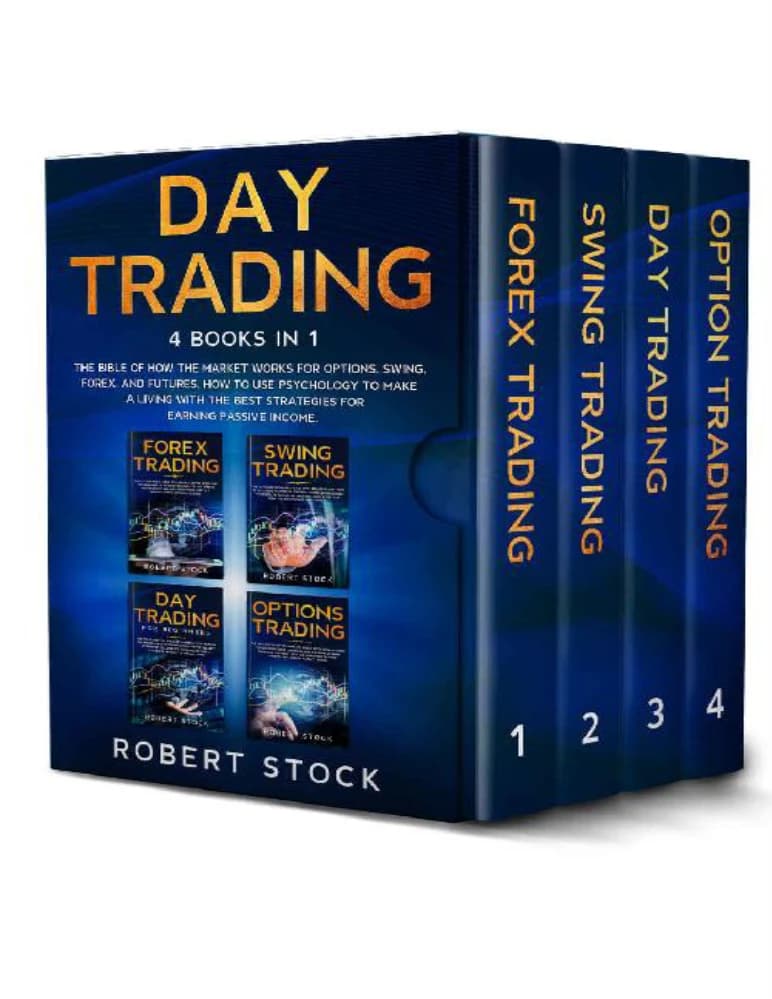 کتاب معاملات روزانه (Day Trading 4 Books in 1) نسخه انگلیسی PDF | رابرت استاک