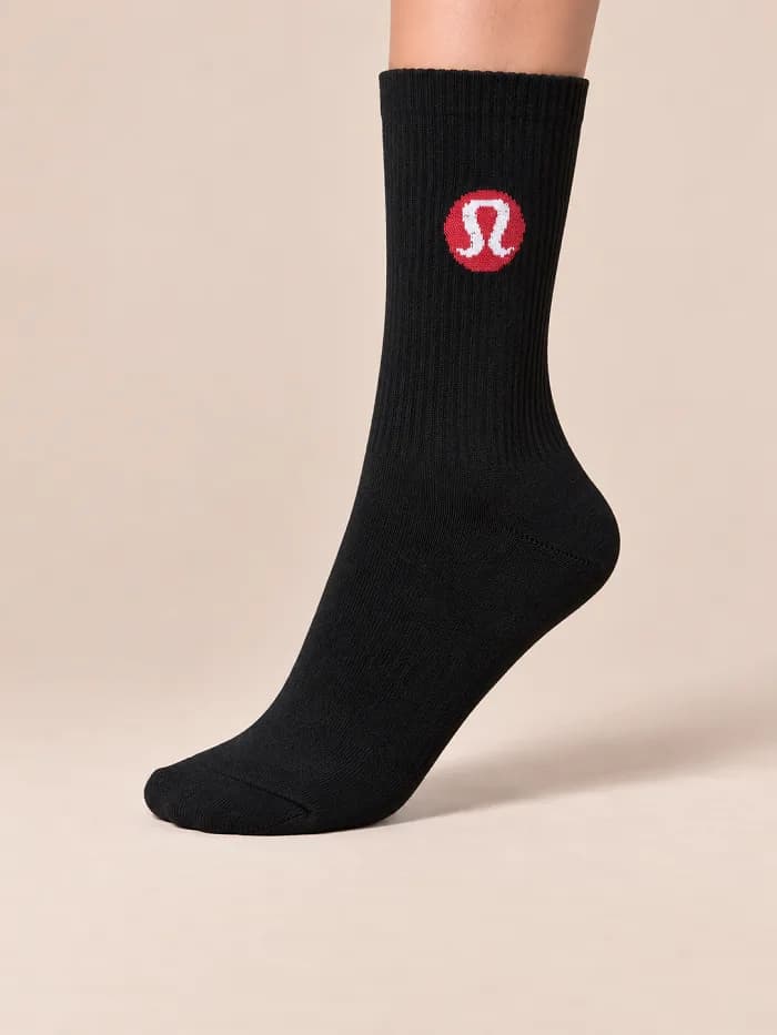 جوراب ساق بلند طرح لولولمون Lululemon یونیسکس — تصویر ۲