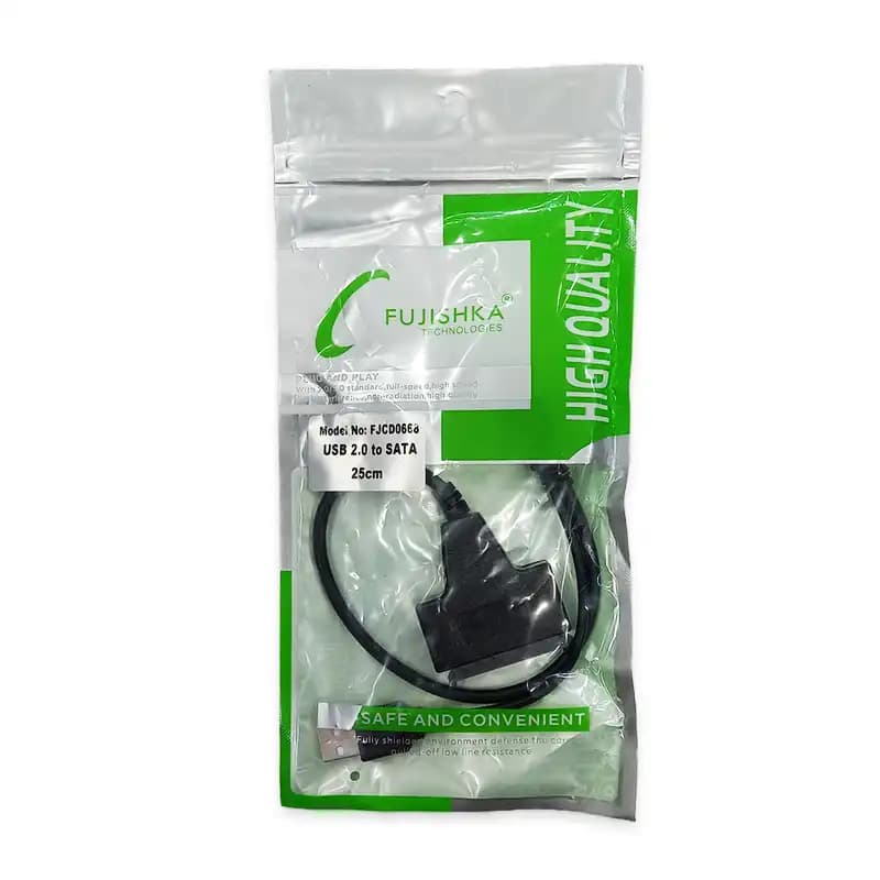 کابل تبدیل هارد SATA به USB2.0 فوجیسکا مدل FJCD0668 — تصویر ۲
