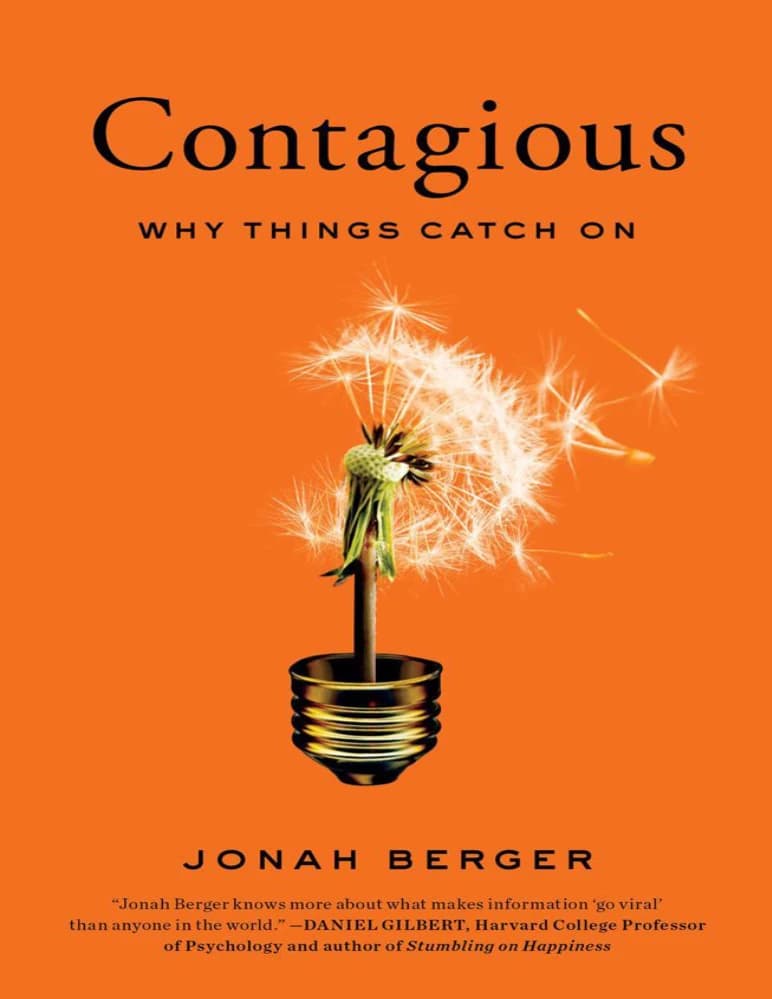 کتاب مسری: چرا چیزها فراگیر می‌شوند (Contagious: Why Things Catch On) نسخه انگلیسی PDF | جونا برگر
