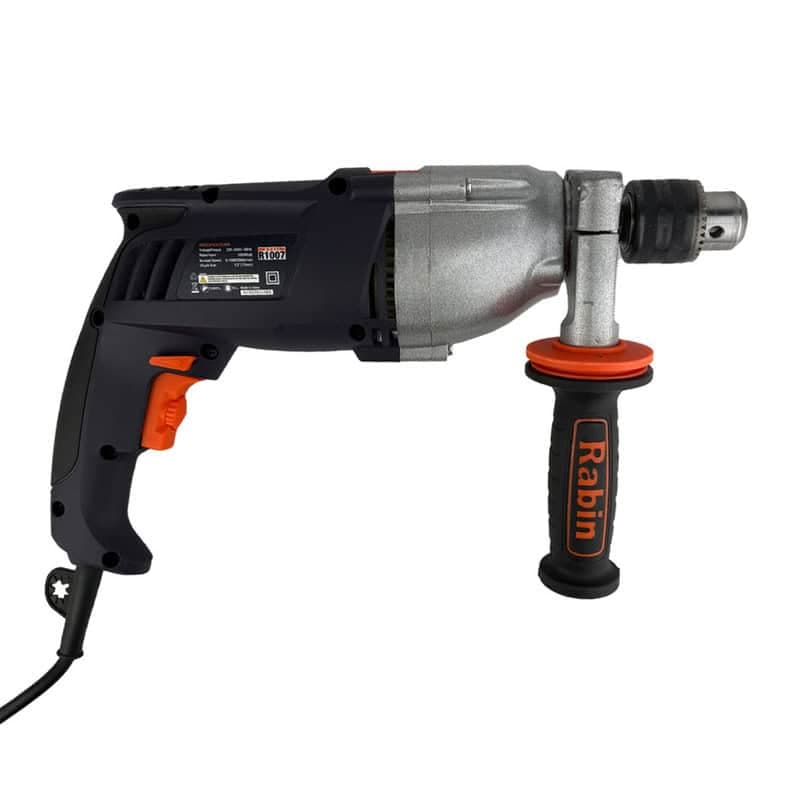 دریل چکشی گیربکسی 13 میلیمتری 1050 وات رابین مدل R1007 — تصویر ۲