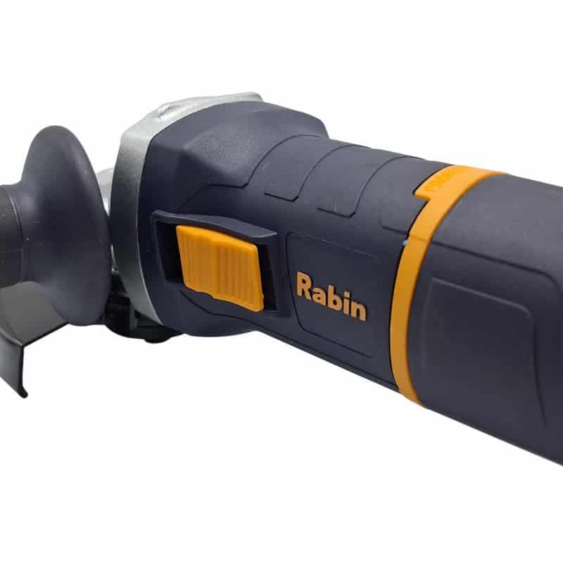 مینی فرز صنعتی دیمر دار سایز 115 میلی متر 900 وات رابین مدل R3011 — تصویر ۸