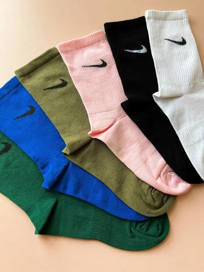 جوراب ساق بلند طرح نایکی NIKE یونیسکس — تصویر ۲