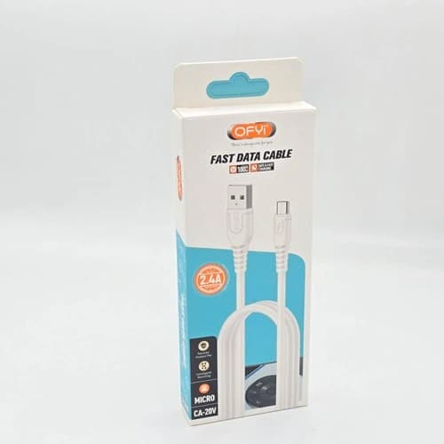 کابل شارژ اندروید میکرو مدل 20v