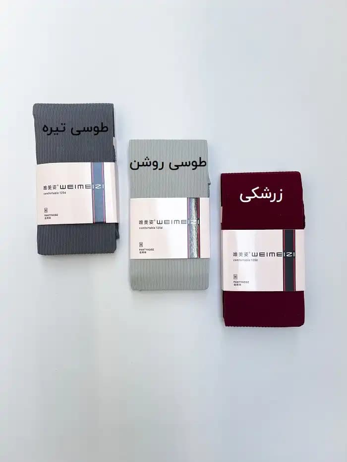 جوراب شلواری زنانه کبریتی درشت — تصویر ۴