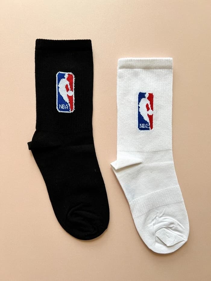 جوراب ساق بلند ورزشی طرح ان بی ای NBA یونیسکس