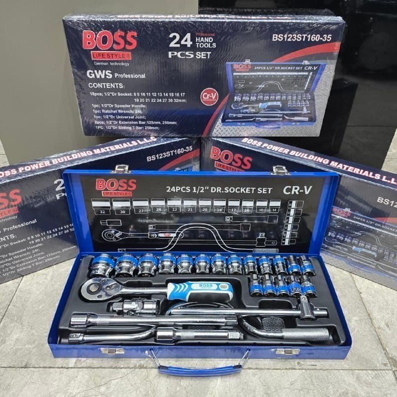 جعبه بکس ۲۴ عددی جدید باس مدل BS-24pcs — تصویر ۶