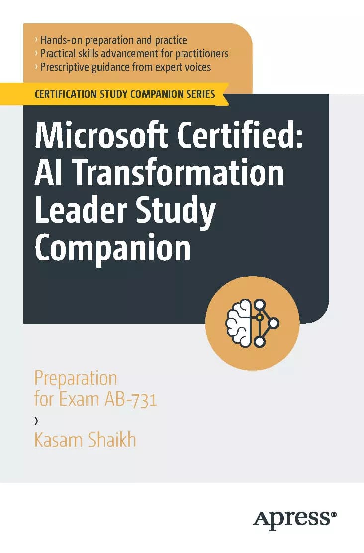 کتاب Microsoft Certified: AI Transformation Leader Study Companion