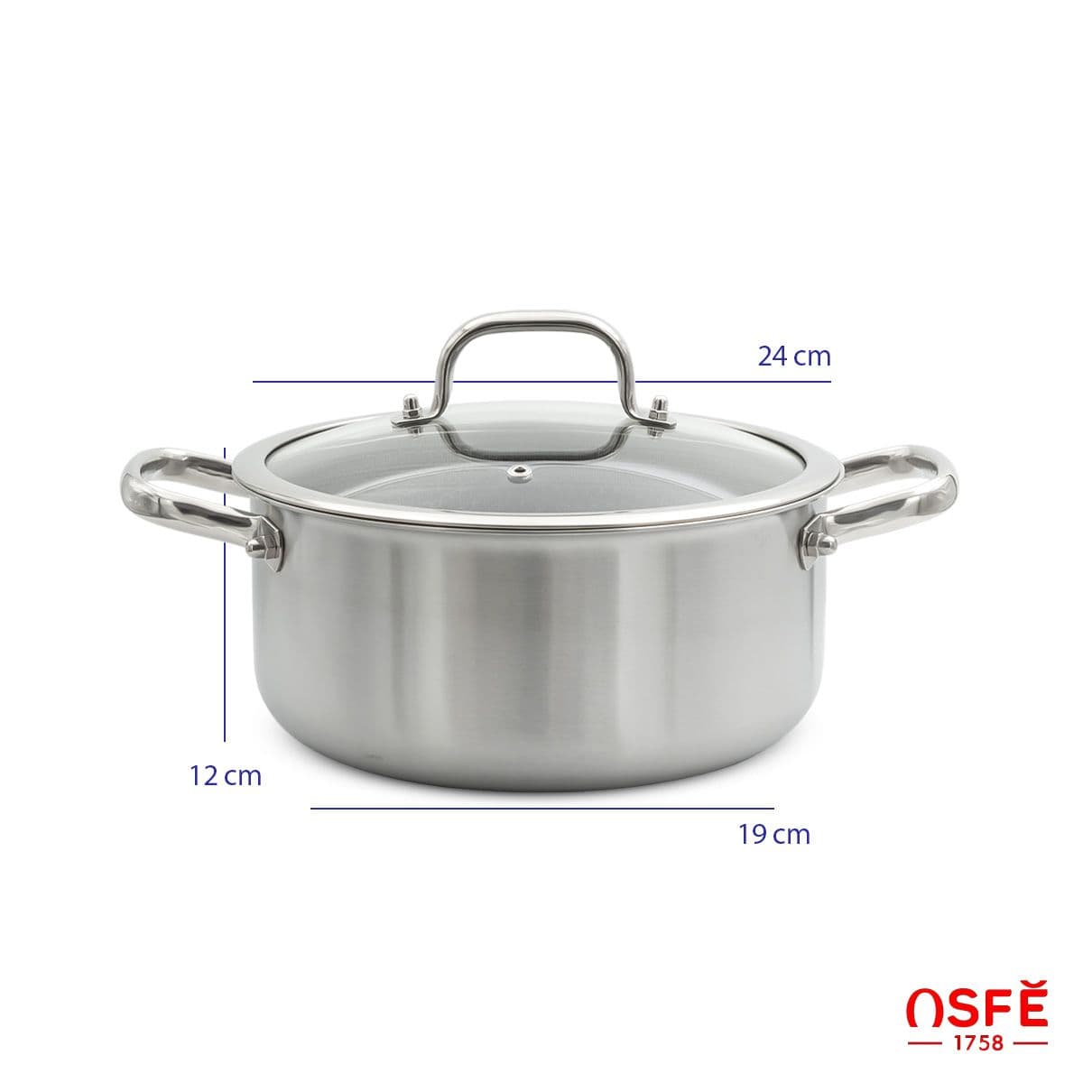 سرویس قابلمه استیل لیزری OSFE — تصویر ۴