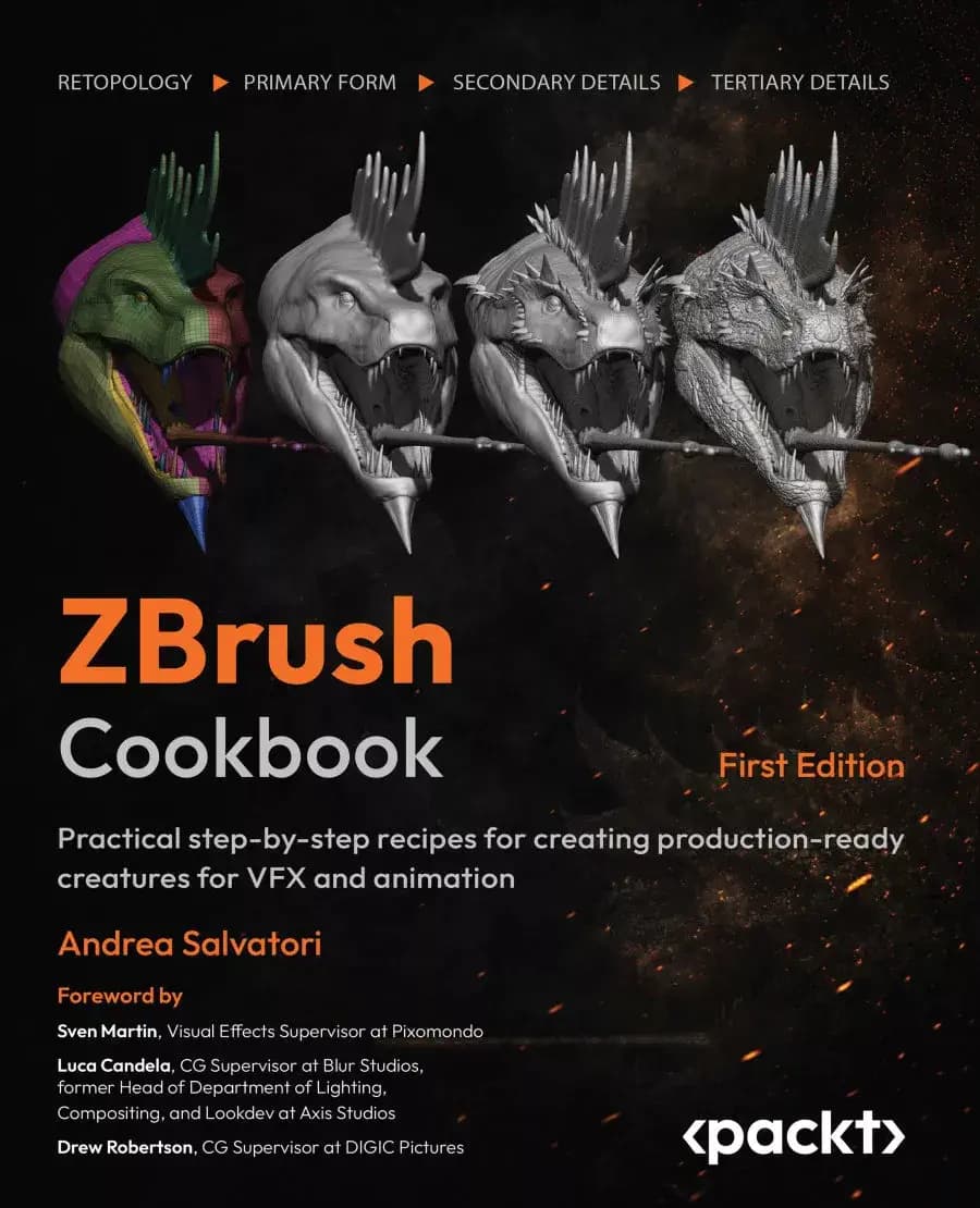 کتاب ZBrush Cookbook