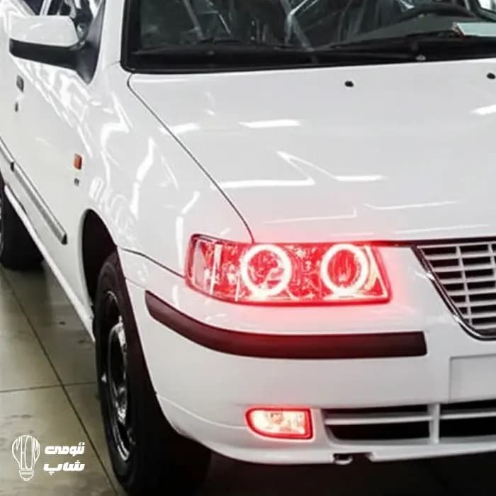حلقه نئون چراغ سمند(پک چهار عددی)