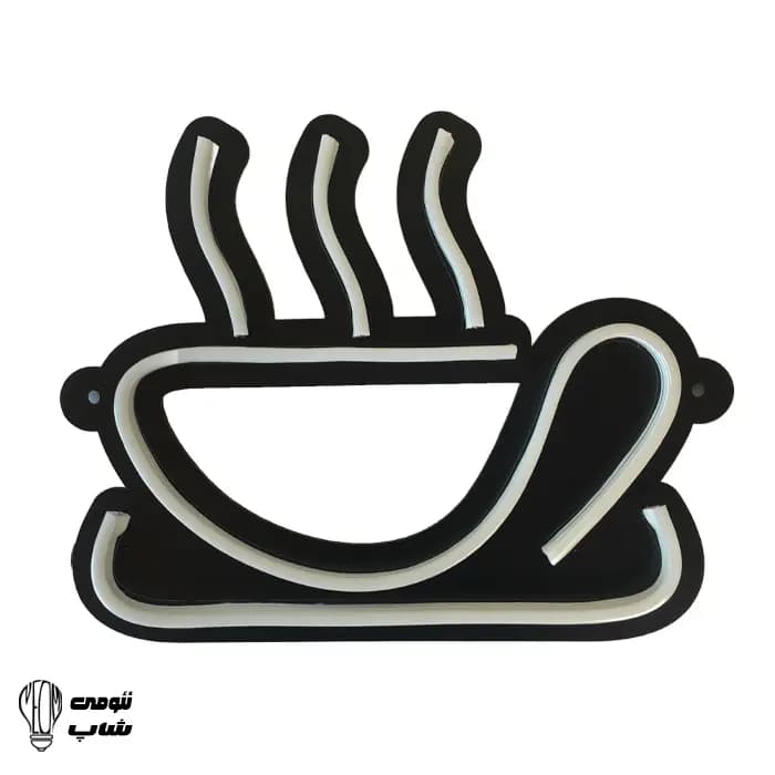 تابلو نئون فنجان — تصویر ۲