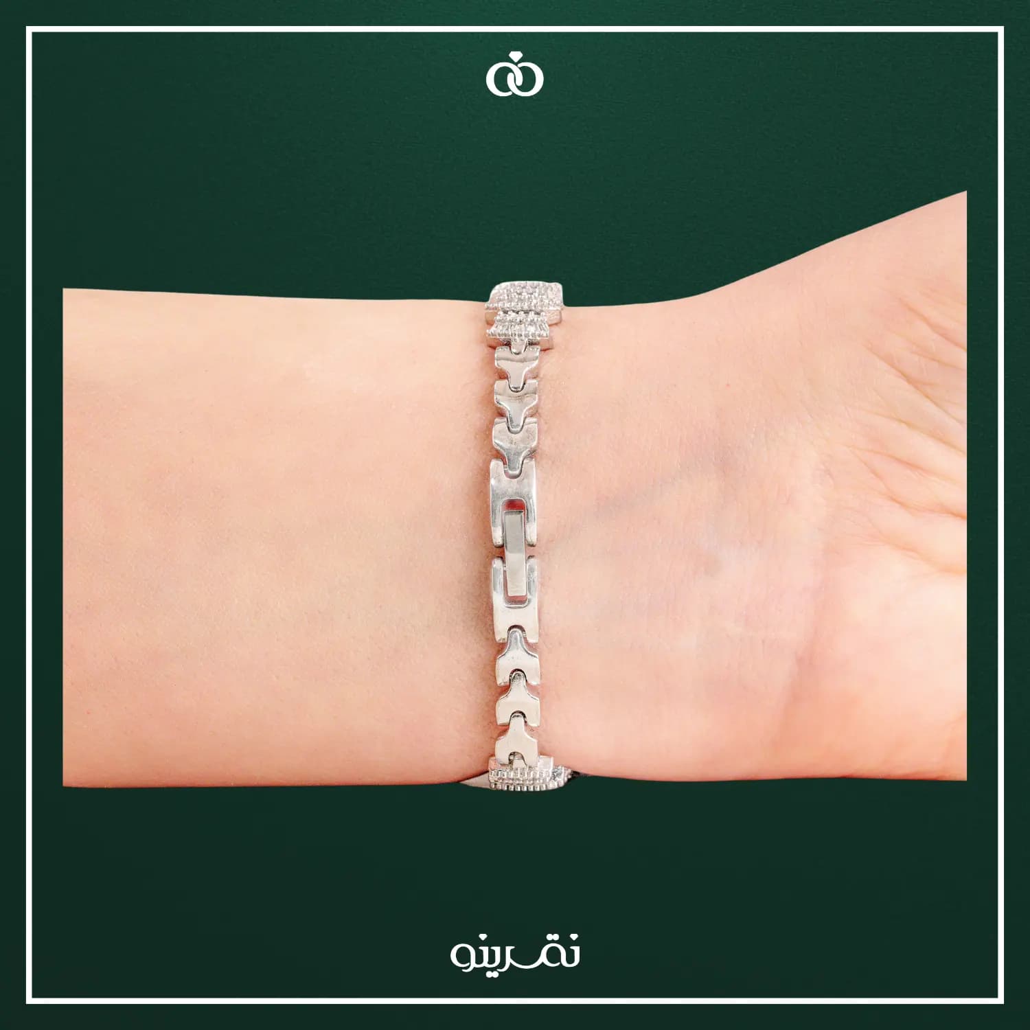 ساعت نقره زنانه مجلسی جواهری مدل WI S34 S2 — تصویر ۳