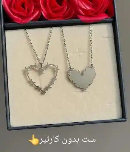 گردنبند ست قلب خاردار — تصویر ۳