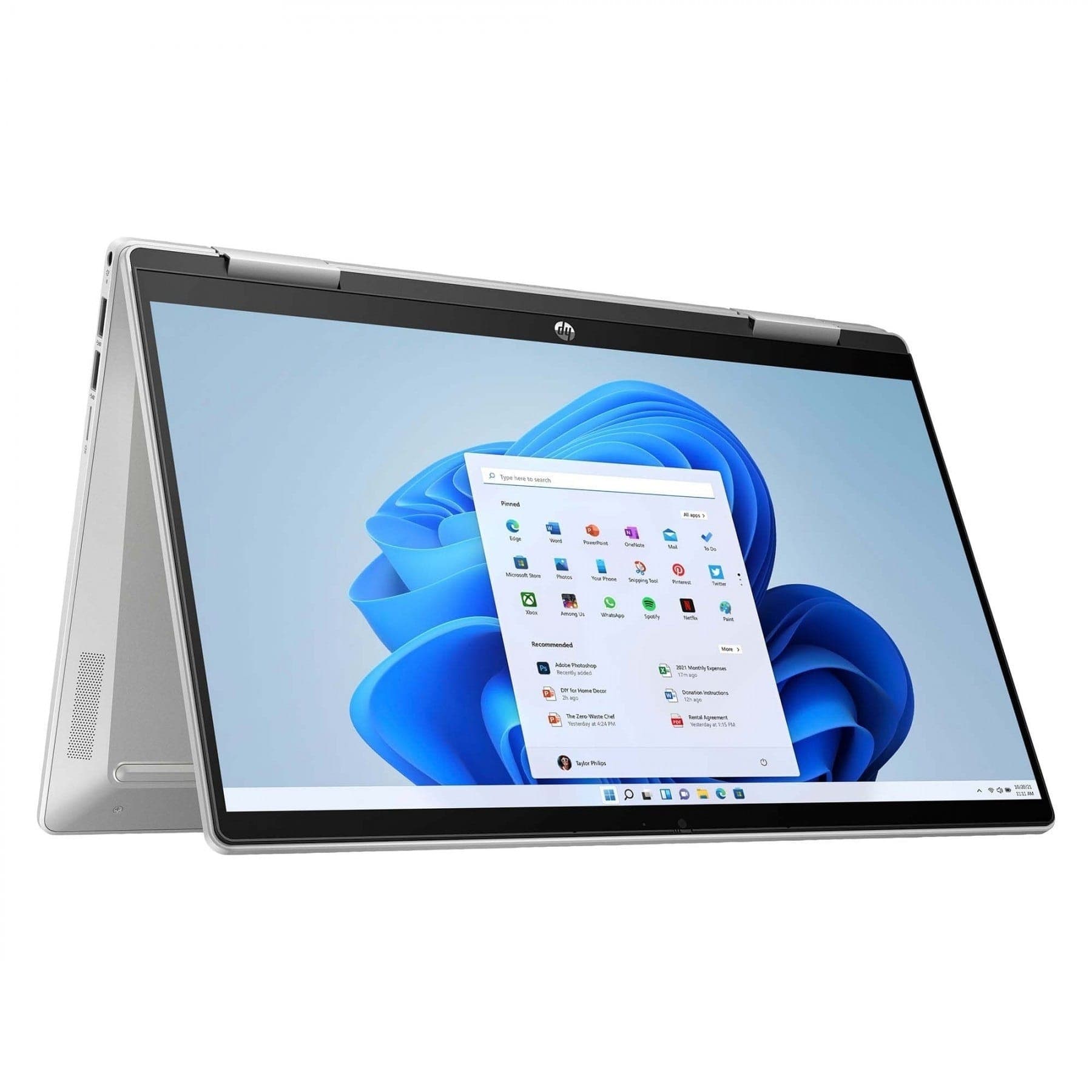 لپ تاپ HP Pavilion 14- Core i5 (1235 u) – 16 GB DDR4 – 512GB SSD – Intel iris xe – 14 FHD Touch X360 — تصویر ۶