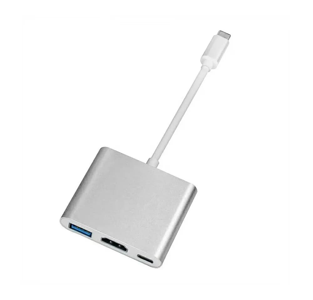 تبدیل تایپ سی به HDMI ، USB 3.0 و تایپ سی مدل YLW