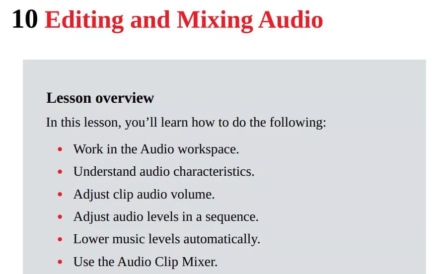 کتاب Adobe Premiere Classroom in a Book 2026 Release — تصویر ۳