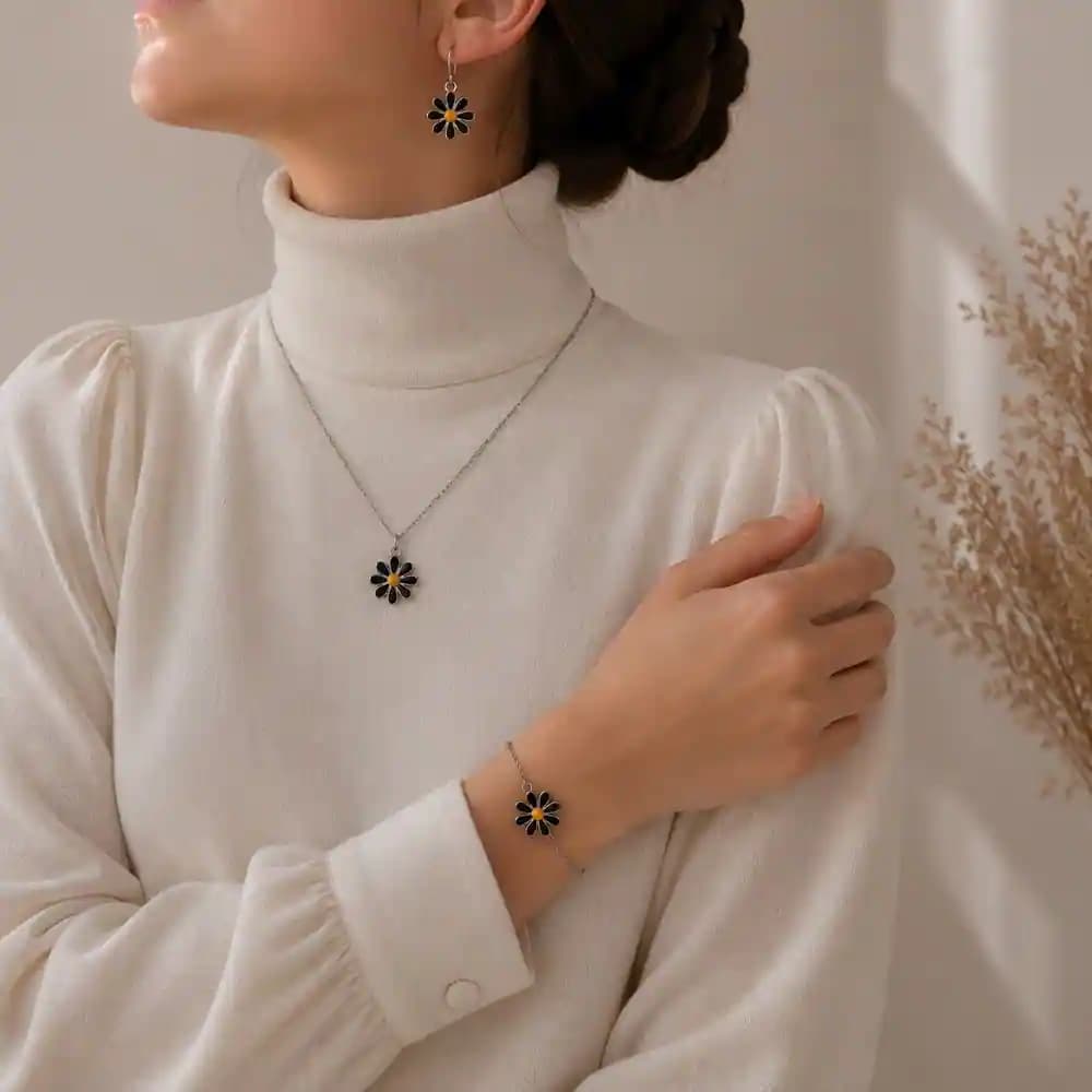 سرویس بابونه مشکی