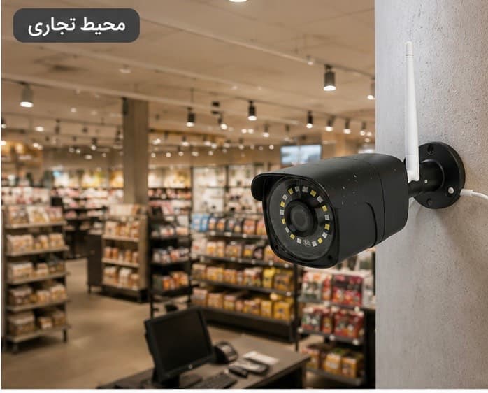 دوربین بولت وای‌فای 3 مگاپیکسل V380 Pro فلزی ضد آب با ONVIF — تصویر ۳