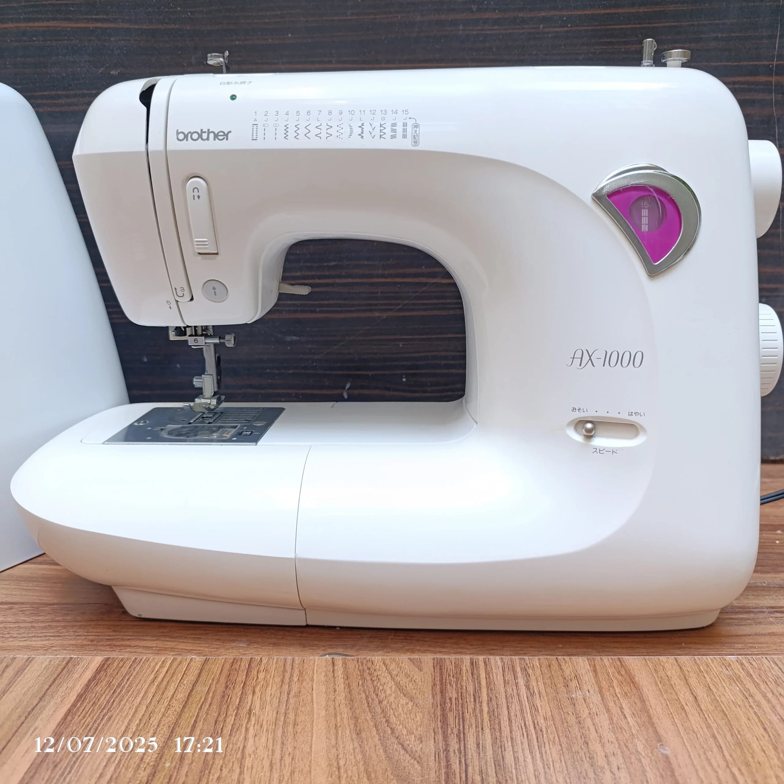 چرخ خیاطی برادر۱۰ مدل دوخت مدلAX1000 — تصویر ۳