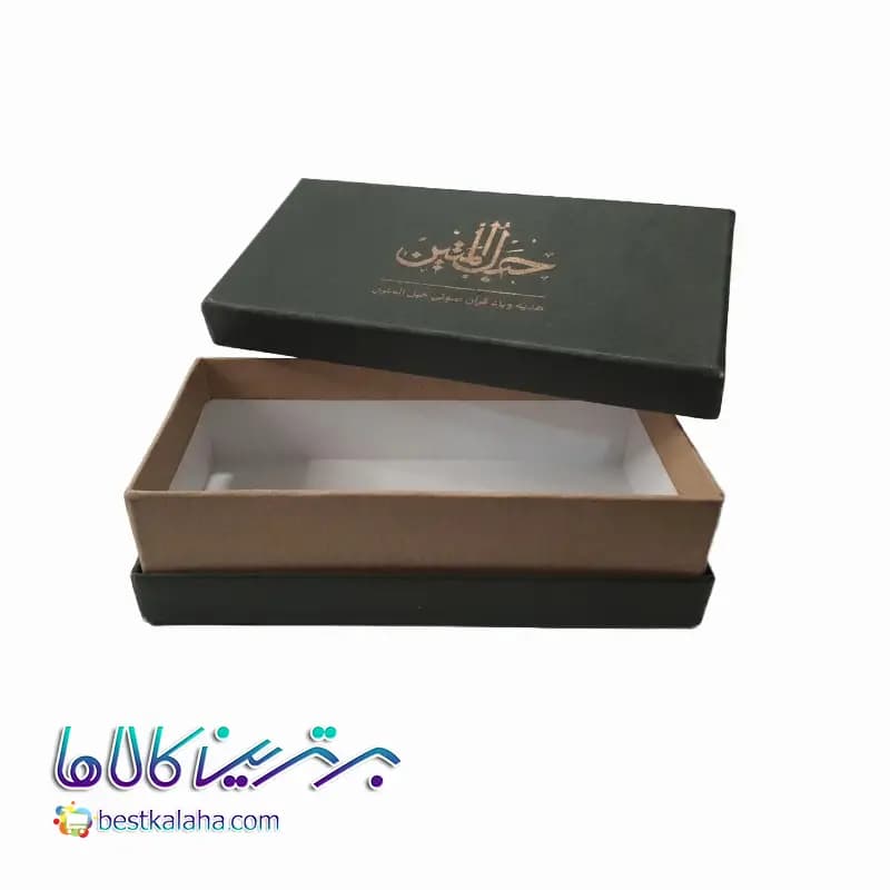 هارد باکس سه تکه نیم‌ست سبز تیره ۹×۱۸×۵ کد ۳۰۱۲