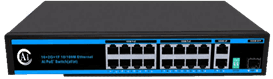 سوئیچ 16پورت Haiwa POE مدل SW-H1621-300I با پورت SFP