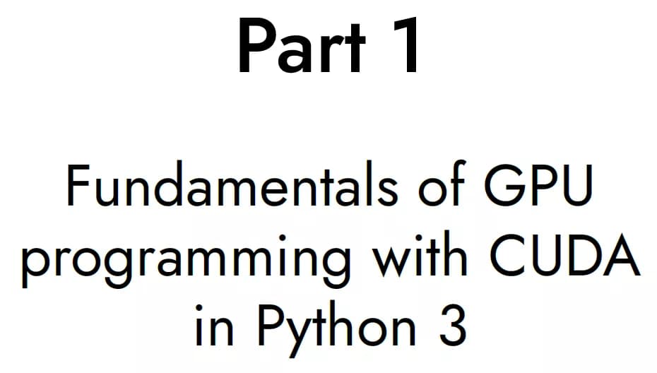 کتاب GPU-Accelerated Computing with Python 3 and CUDA — تصویر ۲