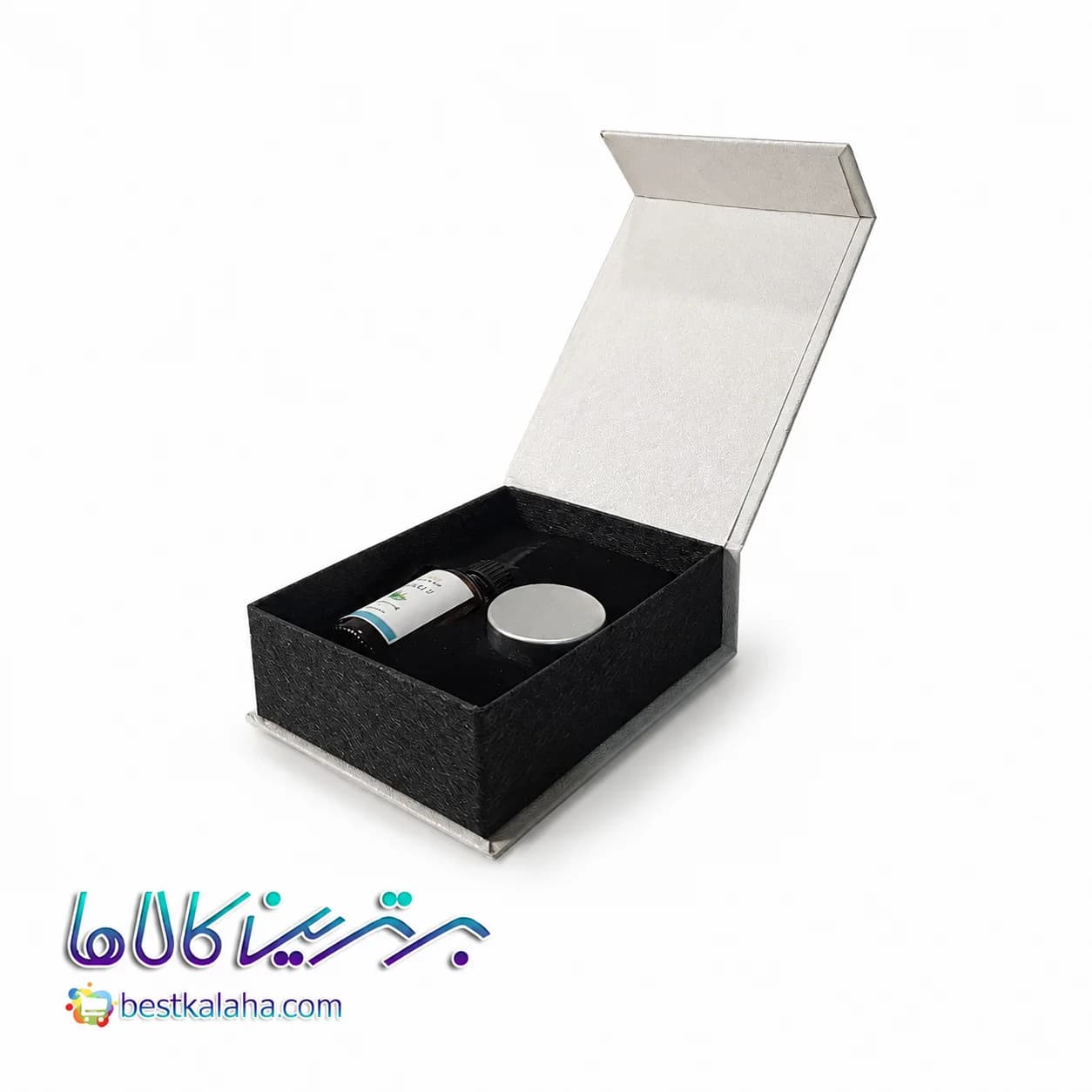 هارد باکس آرایشی مگنتی طلایی ۱۰×۱۴×۴ کد ۳۰۲۲ — تصویر ۴