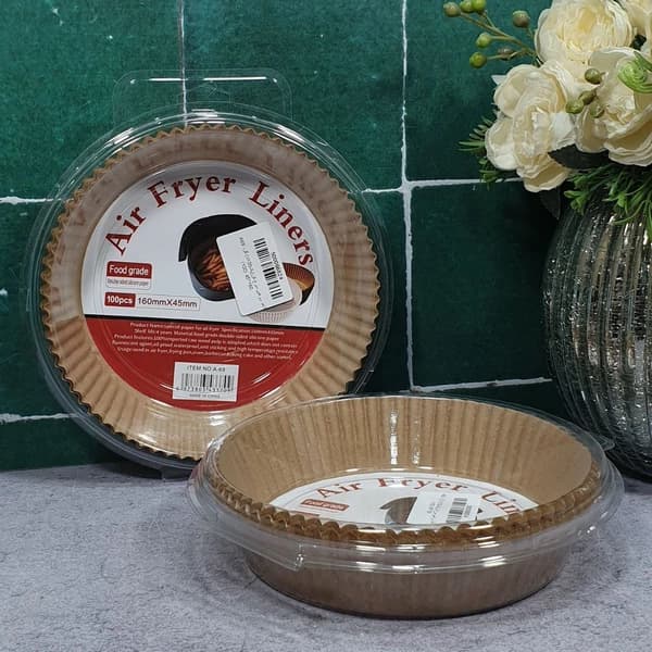 کاغذ سرخ کن گرد وارداتی قطر ۱۶ سانتی‌متر – بسته ۱۰۰ عددی