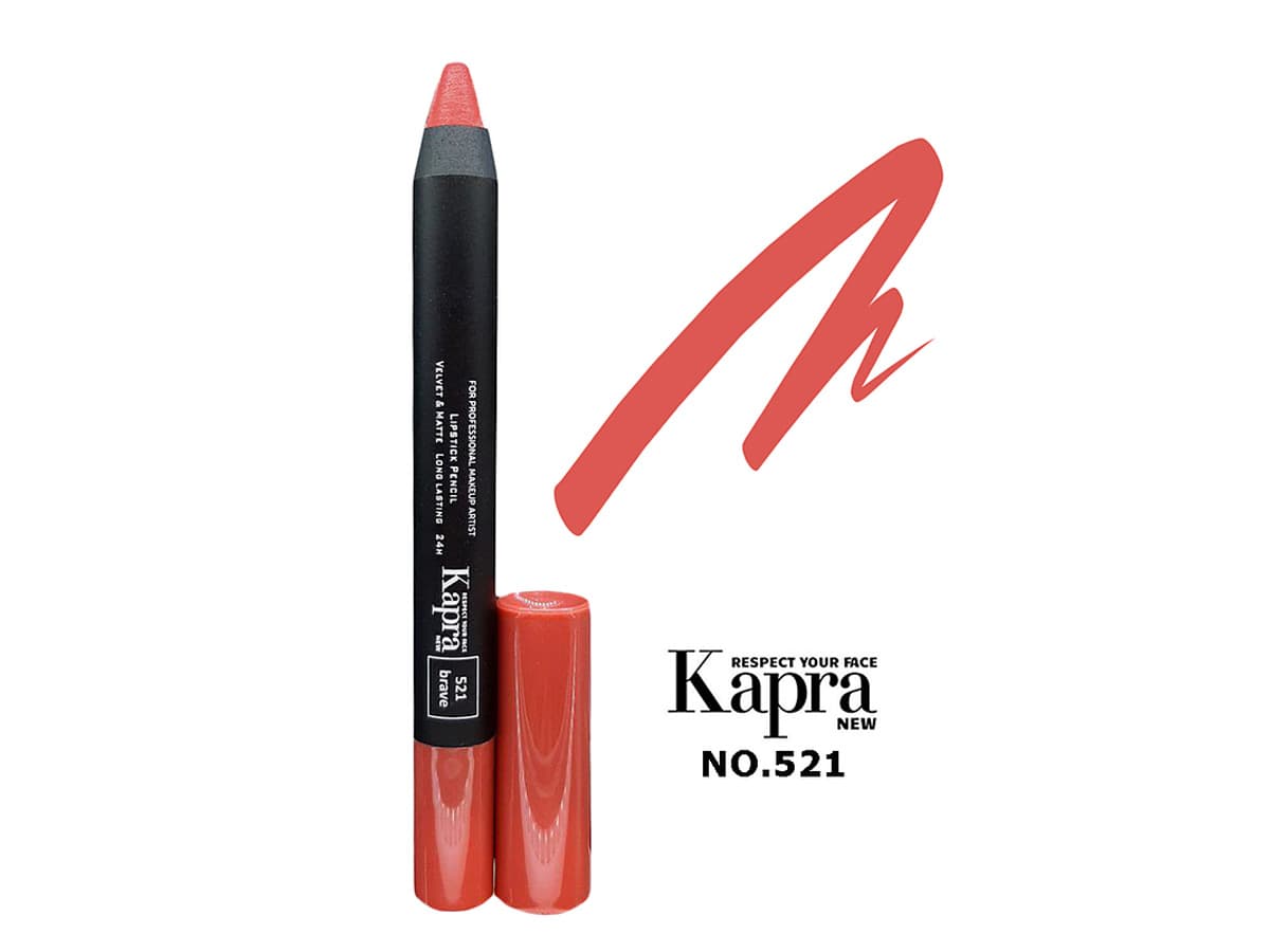 رژلب مدادی کاپرا نیو (KAPRA NEW) شماره 521
