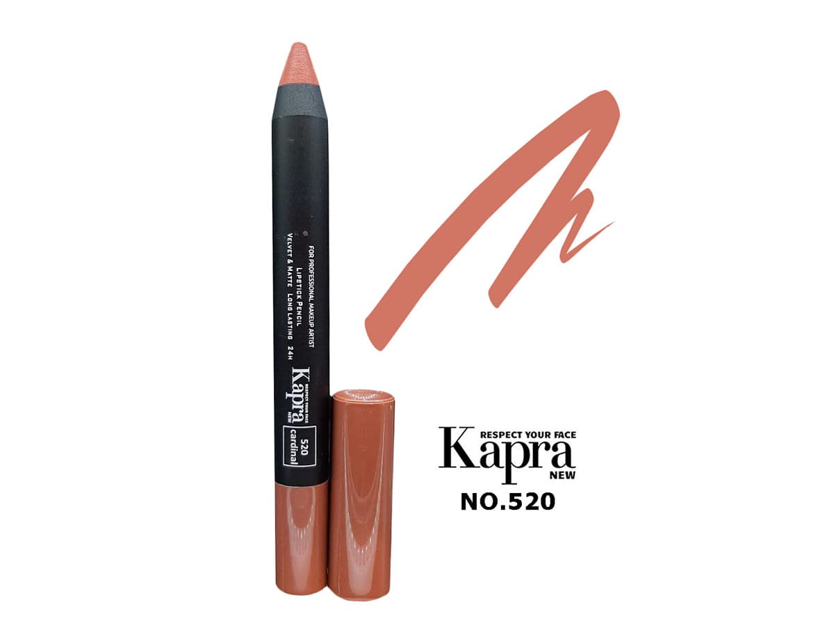 رژلب مدادی کاپرا نیو (KAPRA NEW) شماره 520
