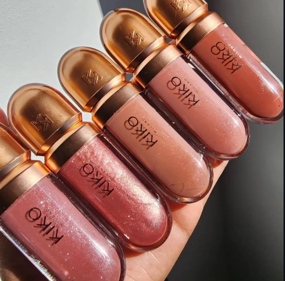 لیپ گلاس کیکو kiko golden oasis