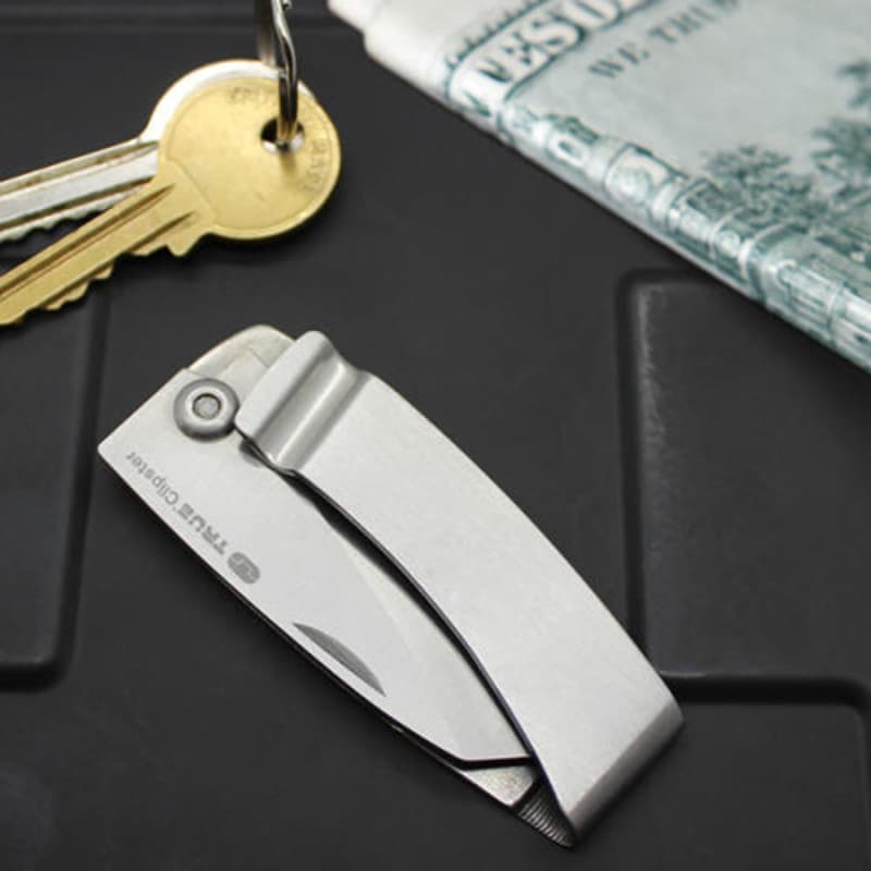 چاقوی جیبی True Utility Clipster | مجهز به کلیپس نگهدارنده | طراحی فشرده و سبک | مناسب استفاده روزمره و سفر | مدل TU-579 — تصویر ۳
