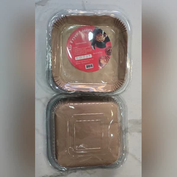 کاغذ سرخ کن نسوز مربع 20 سانتی | بسته 50 عددی مناسب ایر فرایر — تصویر ۲