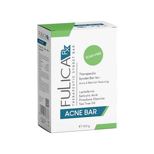 پن پوست های جوش دار و مستعد آکنه Acne bar حجم ۱۰۰ گرم فولیکا آر ایکس