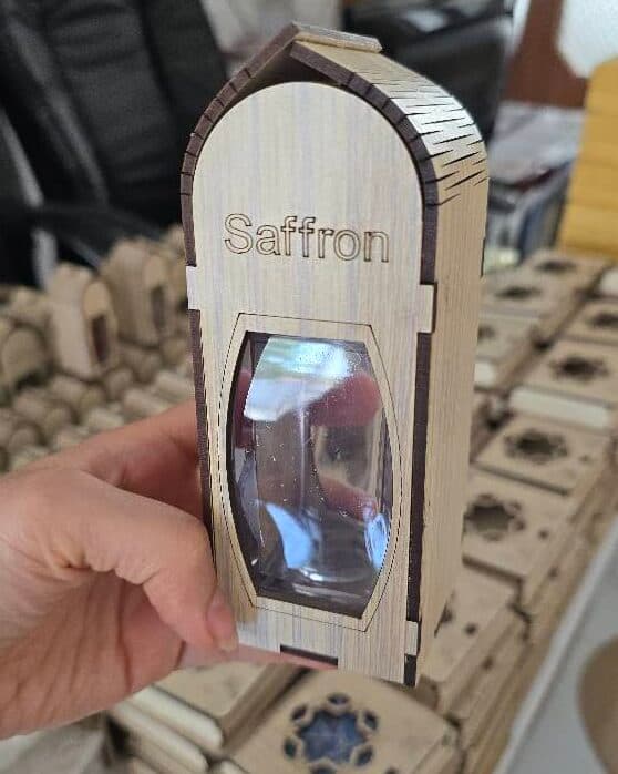 باکس MDF آذین (صدف) بزرگ 2 مثقالی