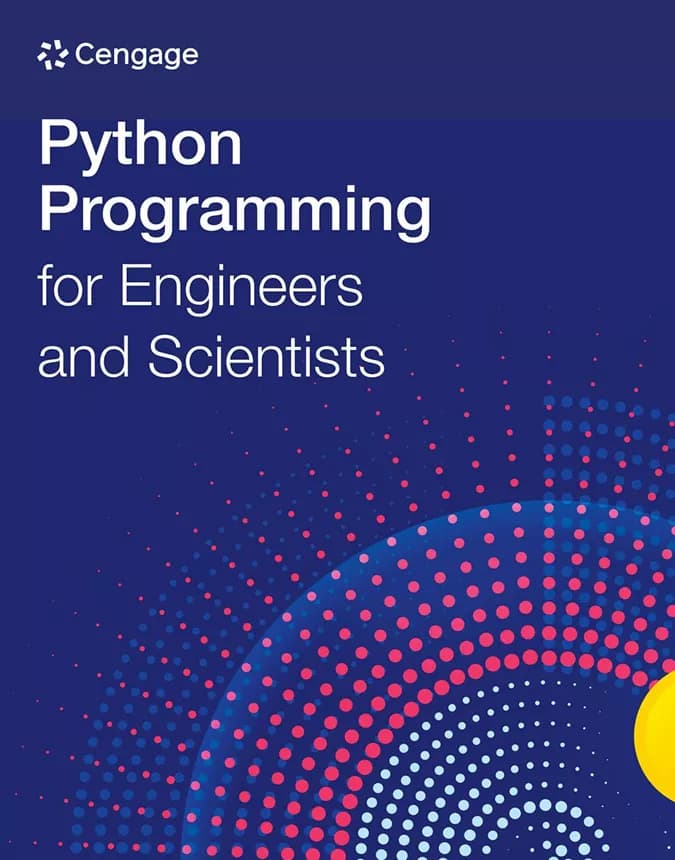 کتاب Python Programming for Engineers and Scientists