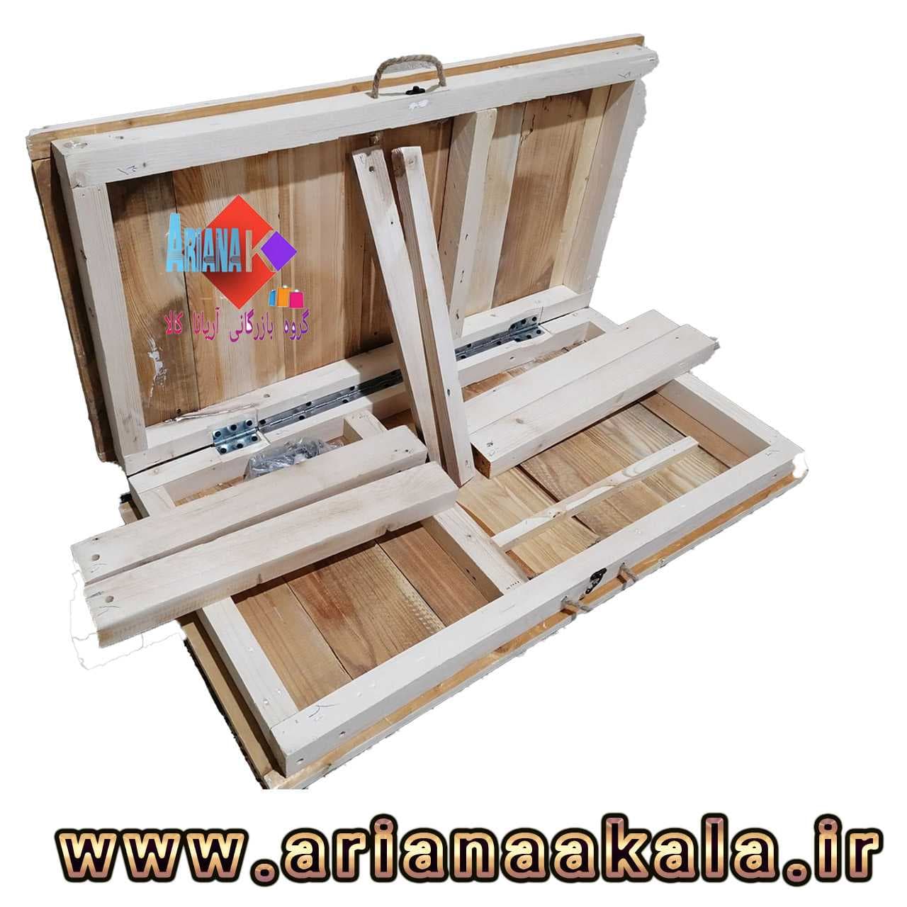 میز کرسی مدل تاشو سایز 1در 1 ( 1متر مربع ) — تصویر ۵