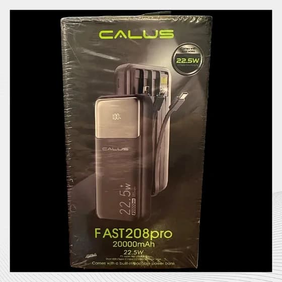 پاوربانک 20000 میلی آمپر کالوس مدل FAST208PRO — تصویر ۳