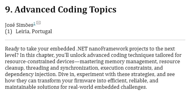 کتاب Embedded Systems with .NET nanoFramework — تصویر ۴