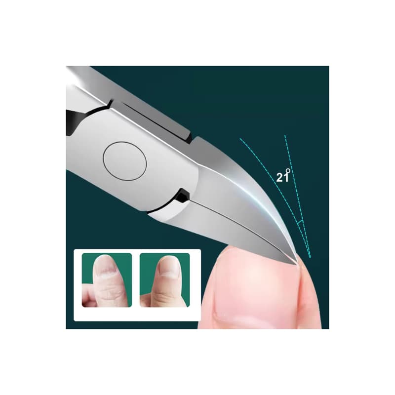 قیچی پدیکور حرفه‌ای Transformacion مدل 721219 | ناخن گیر مناسب برای اصلاح ناخن‌های پا و درمان ناخن‌های فرورفته | تیغه تیز از جنس استیل ضدزنگ | طراحی ارگونومیک برای کنترل بهتر | مناسب برای استفاده خانگ — تصویر ۵