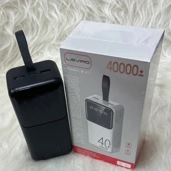 پاوربانک 40000 میلی آمپر لوینو مدل N‑23 — تصویر ۲