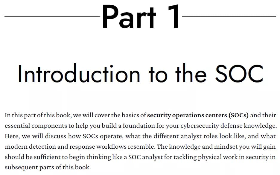 کتاب SOC Analyst Career Guide — تصویر ۲