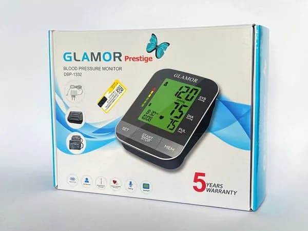 فشارسنج دیجیتال بازویی سخنگو گلامور مدل DBP-1332 — تصویر ۳
