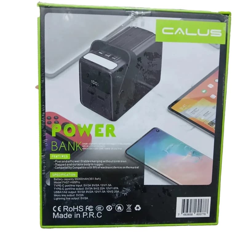 پاوربانک 95000 میلی آمپر کالوس مدل H95 PRO — تصویر ۴