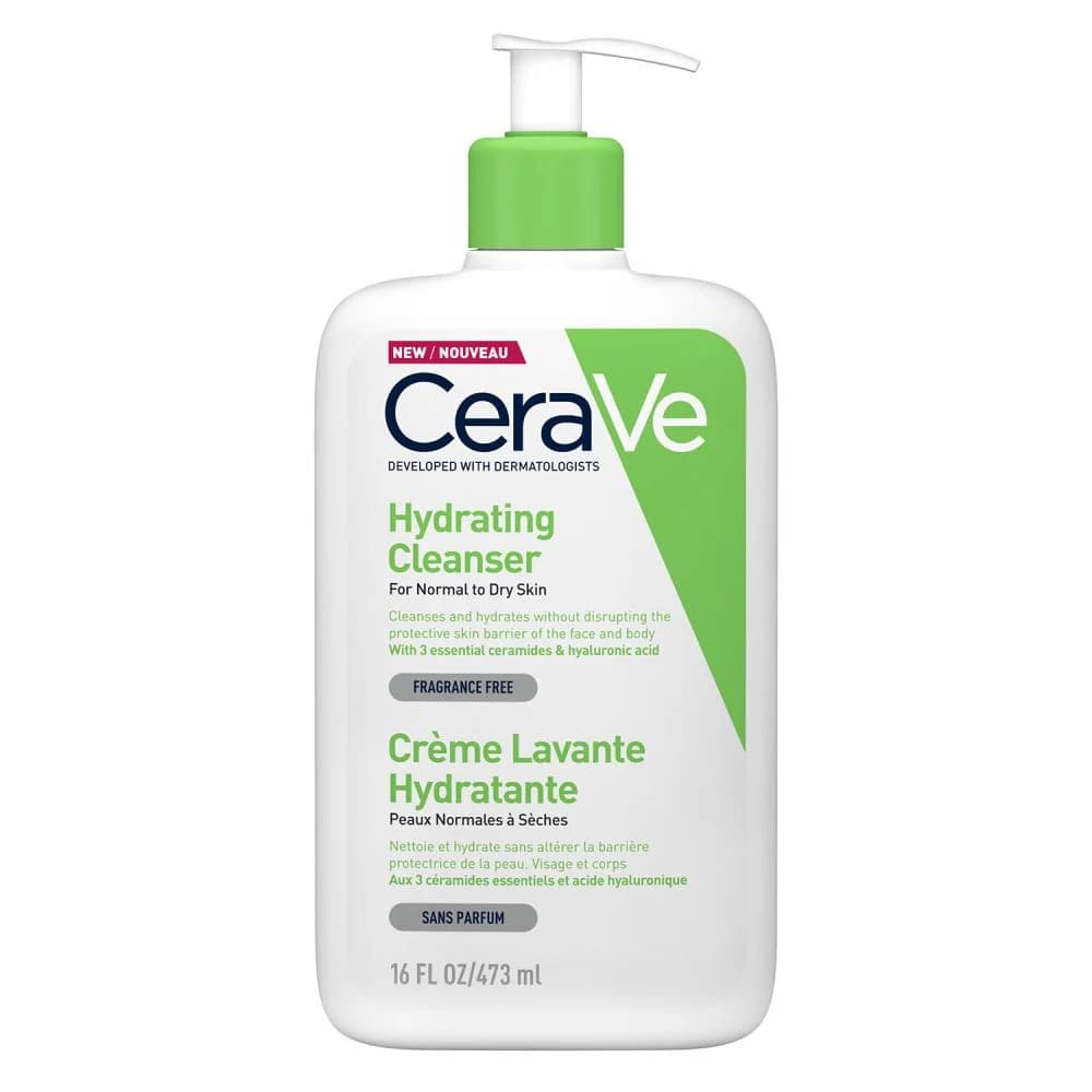 ژل شستشو سراوی Cerave پوست نرمال تا خشک حجم 236 میل — تصویر ۲