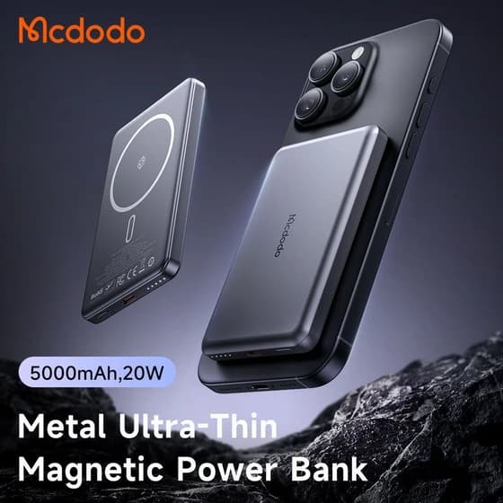 پاوربانک 5000 میلی آمپر مک دودو مدل MC-464 — تصویر ۳