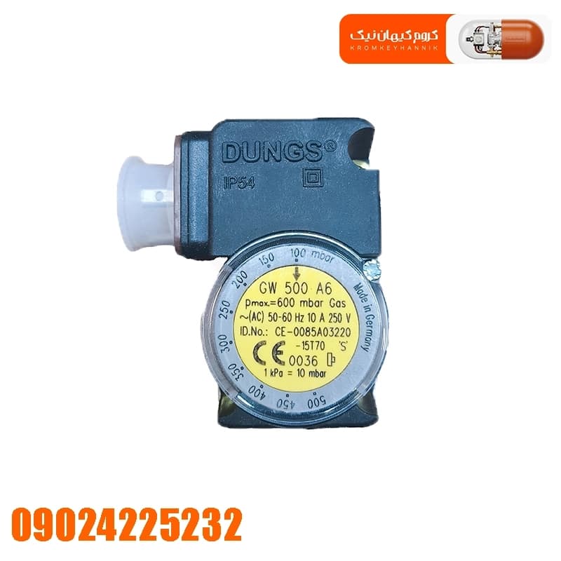 پرشر سوئیچ دانگز Dungs مدل GW 500 A6