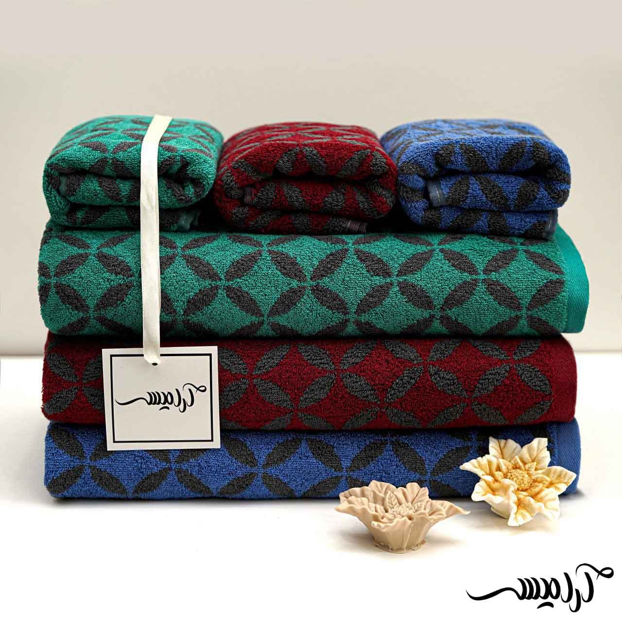 حوله دستی طرح مدیترانه